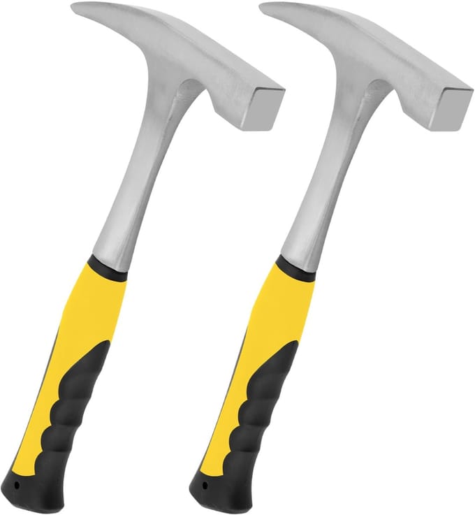 Geologische Hammer - Sharp Bakstenen Hammer - voor Mineraalonderzoek