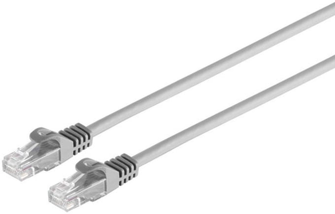 RJ45 Patchkabel CAT 7 Rohkabel U/UTP grau 3m