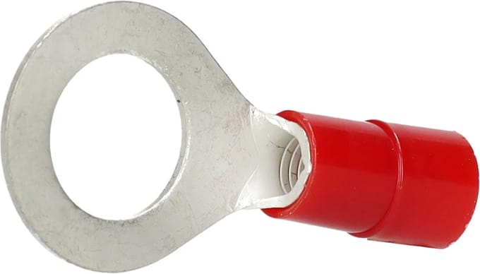 Cimco geïsoleerde ringkabelschoen vertind 16mm² M8 - blauw per 50 stuks (180084)
