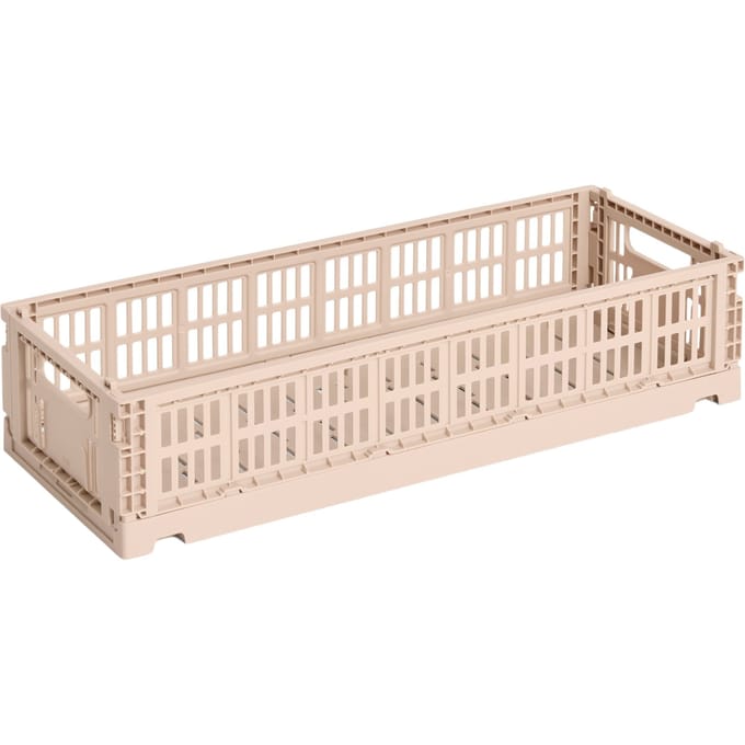 HAY Kleurkrat Mand Mini Langwerpig - powder