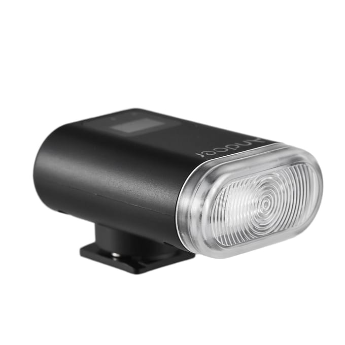 Andoer S10 Universele Mini Camera Flitser GN10 Op-camera Flitslicht 5600K Speedlite 8-Niveau zwart