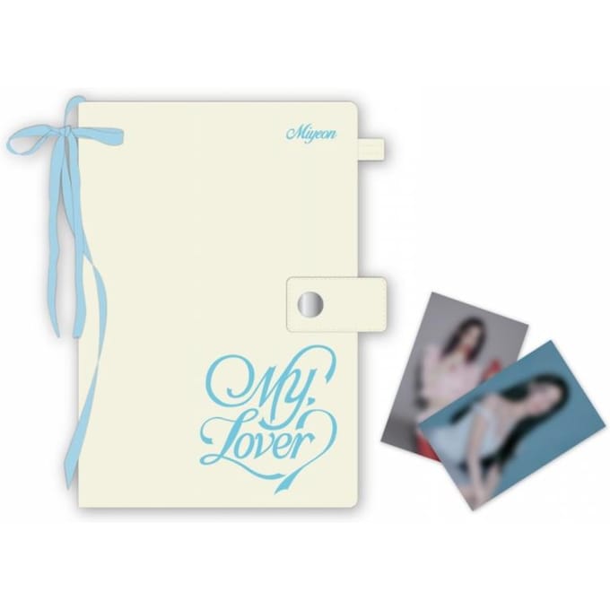 Miyeon   10 Stof Dagboekhoes   2e Mini Album white
