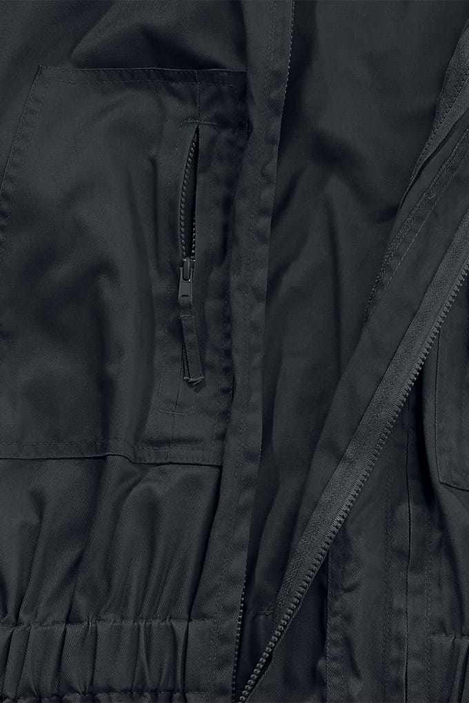 Brandit Overall - S tot 4XL - voor Mannen - zwart
