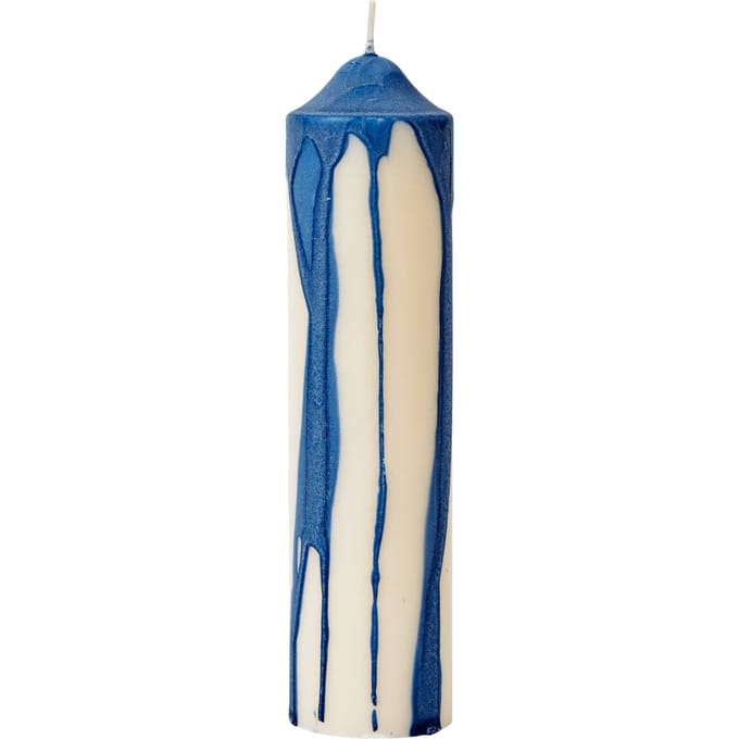 Ferm Living Dryp stompkaars - donkerblauw - Hoogte 20 cm