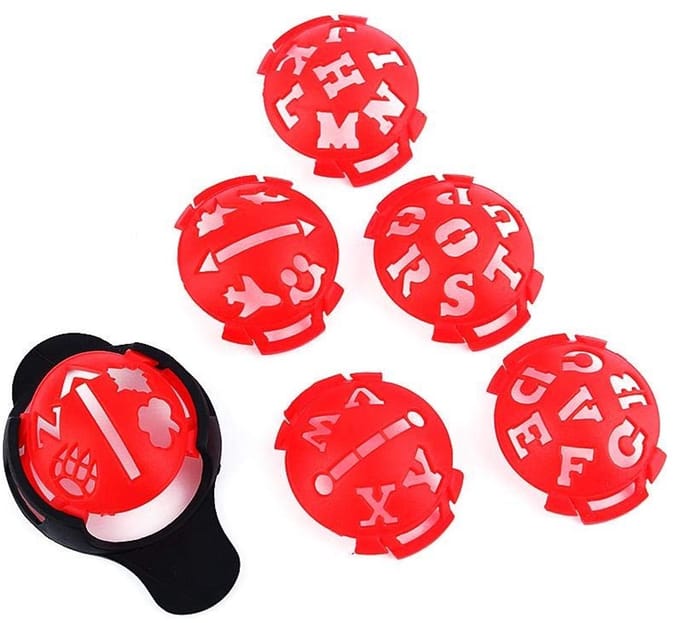 Dailygoods- Golfbalmarkering 6-stuk set - Abs - Precisie en snelheid