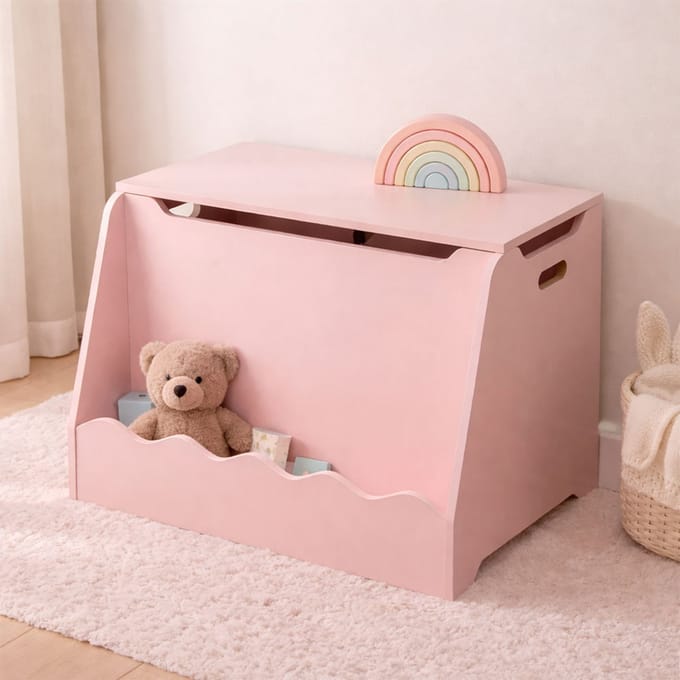 Baninni Speelgoedkist Cloudy Roze