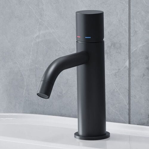 Steinkamp Living Black basin mixer, without drain 62000NOST