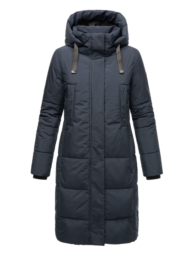 Marikoo dames winterjas Laryaa – lang, warm & met afneembare capuchon