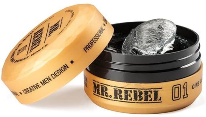 Mr.rebel - Hair Styling Wax - 01 Bright White