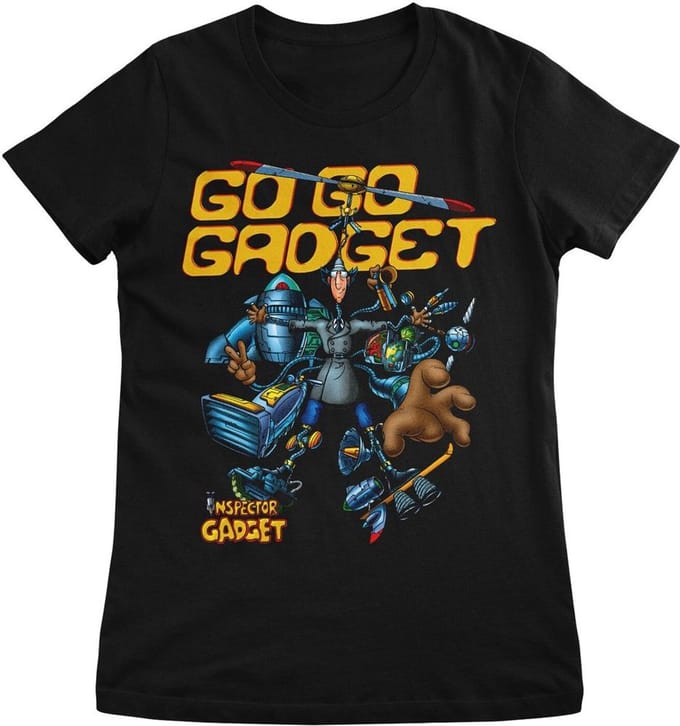 Inspector Gadget T-shirt Girly Tee CPLG-5-IG004-DTF902