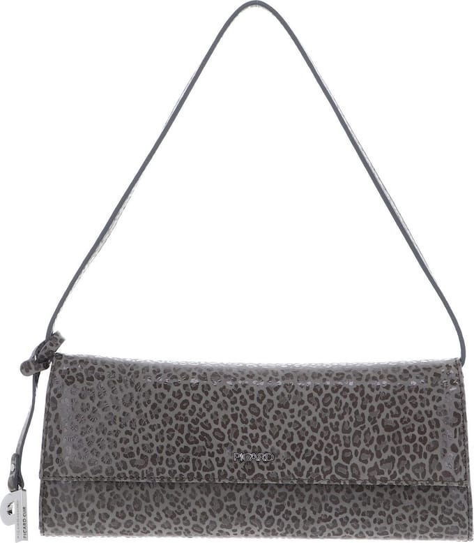 PICARD Leren Schoudertas Koppeling Auguri Shoulderbag Granite Grijs