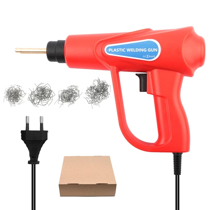 Kunststof Lasmachine Auto Bumper Reparatieset,70W Heetnietmachine