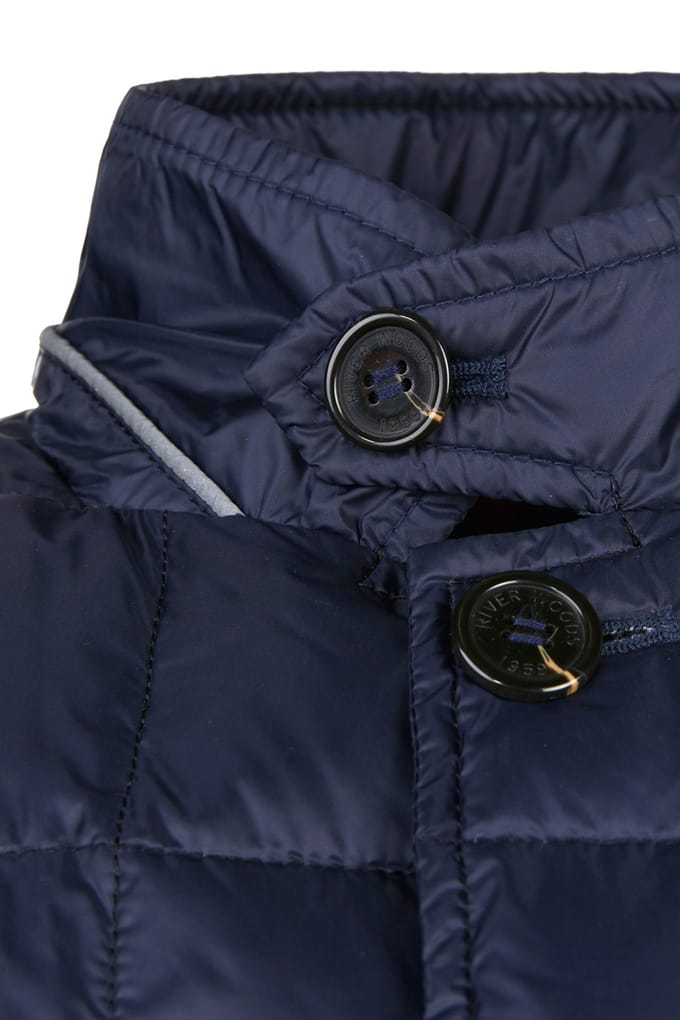 River Woods Down Proof Clasic Jacket Blue Taglia: 08 | Giacche Outlet | kids | Blu