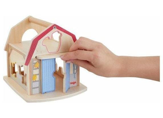 HABA houten Sorteerbox Boerderij - 7-delig