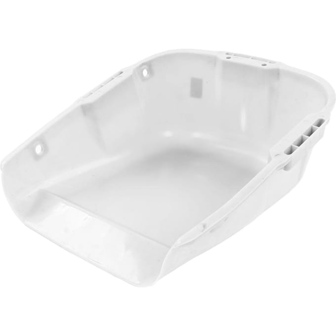 Zware Stoffer Kunststof Grote Capaciteit Dubbele Handgreep Slijtvast Stoffer voor Graandroging white
