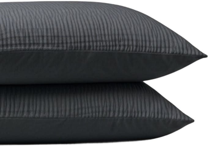 Zelesta Velvetbed Chique Kussensloop Set van 2 - Anthracite 80x80cm