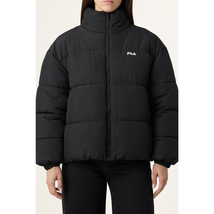 FILA Cimone Relaxed Puffer Jacket Black Taglia: S | Giacche invernali Outlet | Donna | Nero