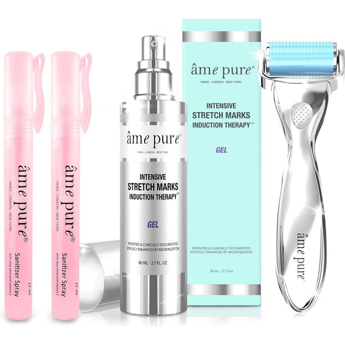 âme pure BODY BASIC | STRETCH MARKS - Microneedling Set Voor Striae, Littekens & Cellulite