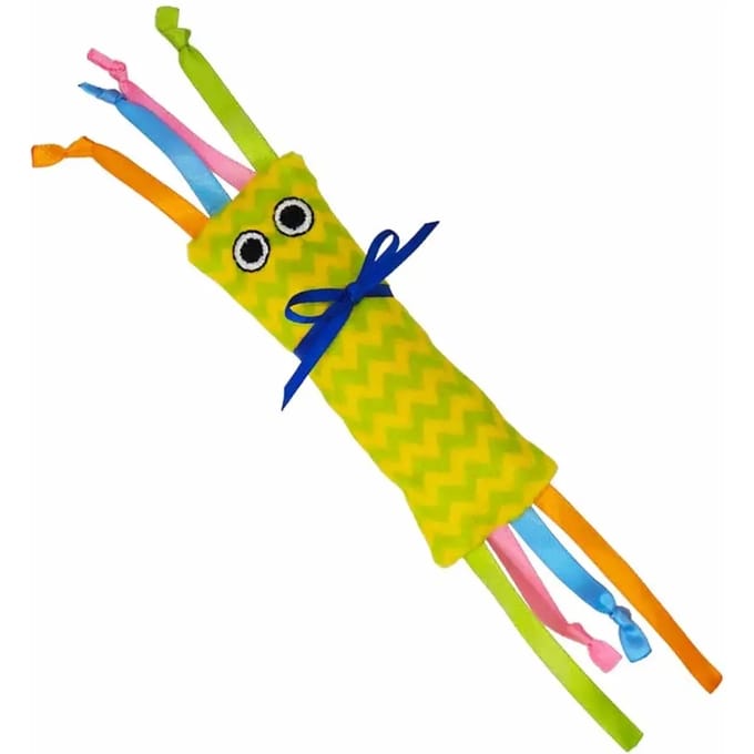 Pluchefiguur met banden en gras Nobby Pet