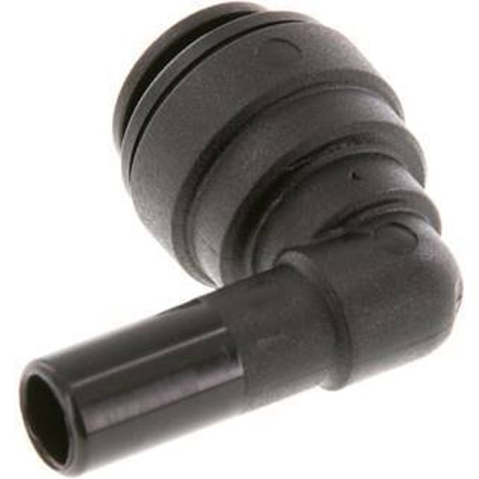 8mm x 8mm 90 graden L-verbinding POM Insteekfitting Plug NBR [2 Stuks]
