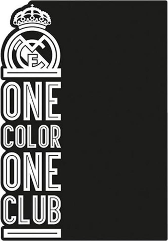 Real Madrid Black Board - Schoolbord - Muursticker - 47 x 67 cm