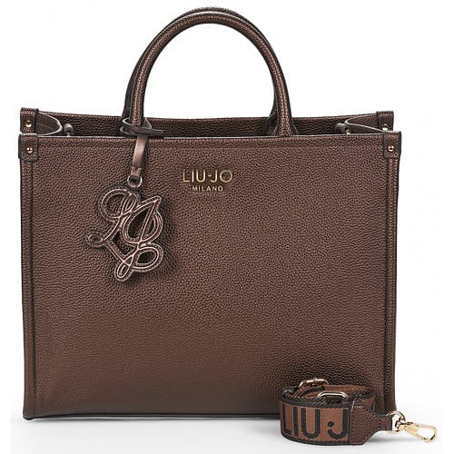 Liu Jo Ridhi Medium Handtas Dames - Imitatieleer - MGoud Metallic