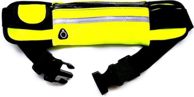 Running belt - Hardloop belt - Hardloop riem - Geel