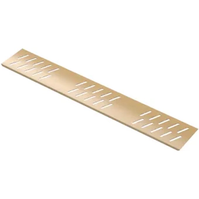 Pedra Douchegoot Rooster 90cm Geborsteld Goud