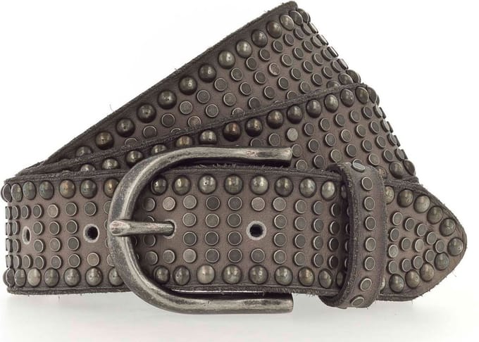 b.belt Leren Riem Reesa Leather Belt W100 Taupe Bruine