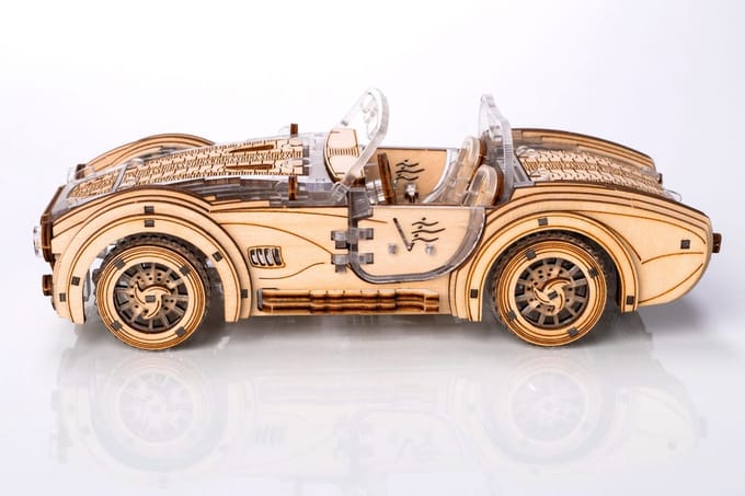 Speedster-V2  - Houten modelbouw + Plastic