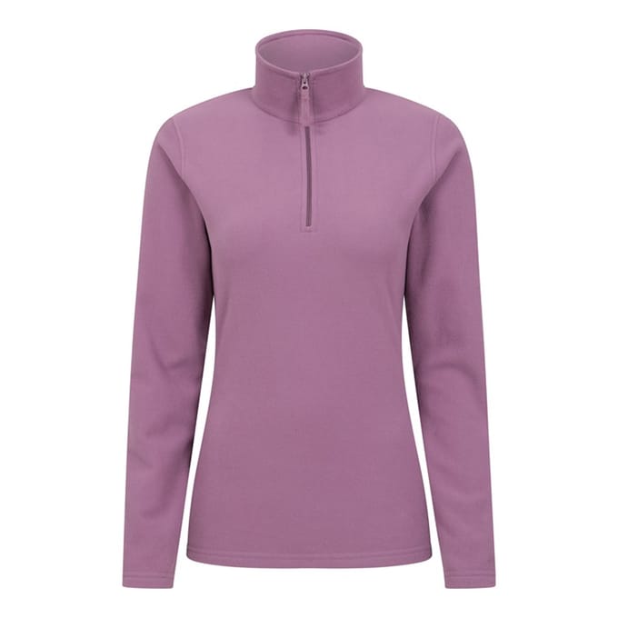 Mountain Warehouse Dames/Dames Camber II Fleece Top (Donker paars)