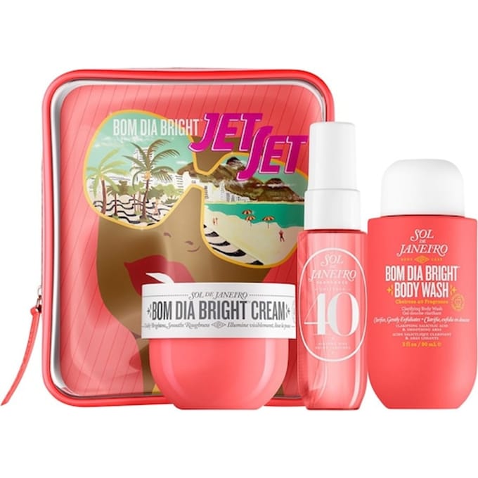 Sol de Janeiro set - bath & Body - Douchgel - Bodylotion - Bodymist - Bom Dia Bright Jet Set