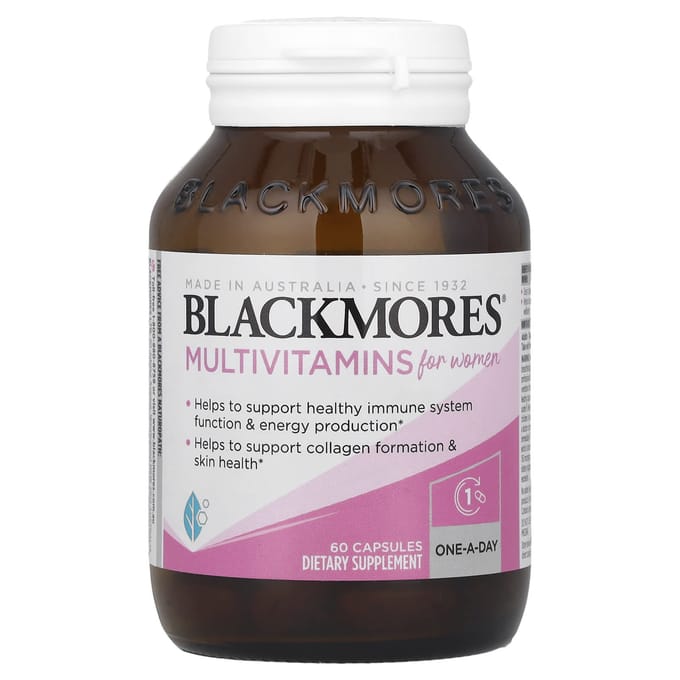 Blackmores, Multivitamines pour femmes, 60 gélules