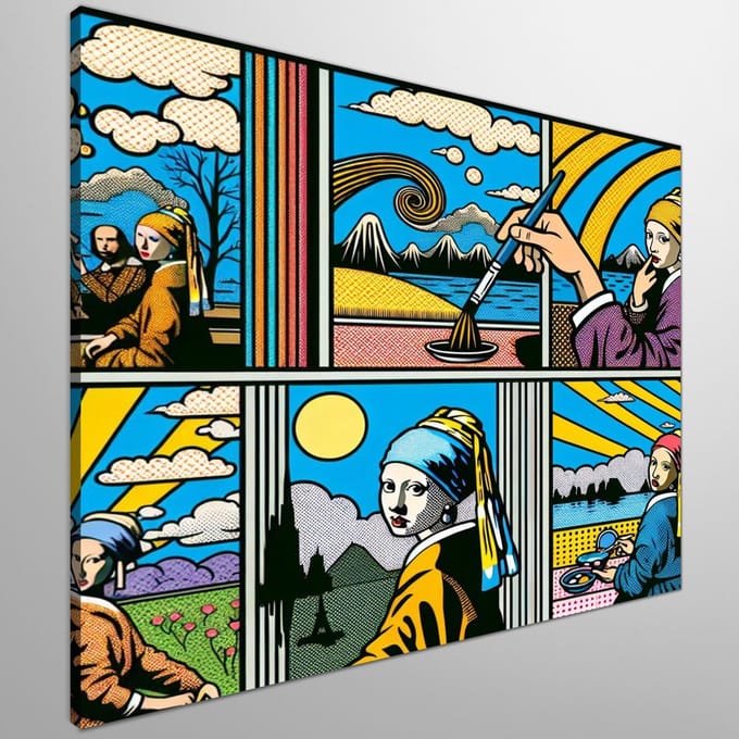 Kunstprint | Wanddecoratie | Canvas | 60 × 60 cm