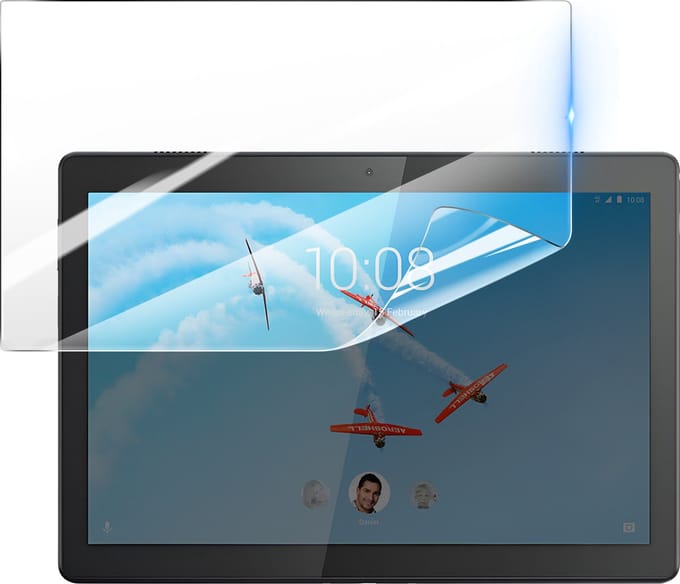 3mk, Geschikt voor Lenovo Tab M10 HD, Schokbestendige Hydrogel Screenprotector, Transparant