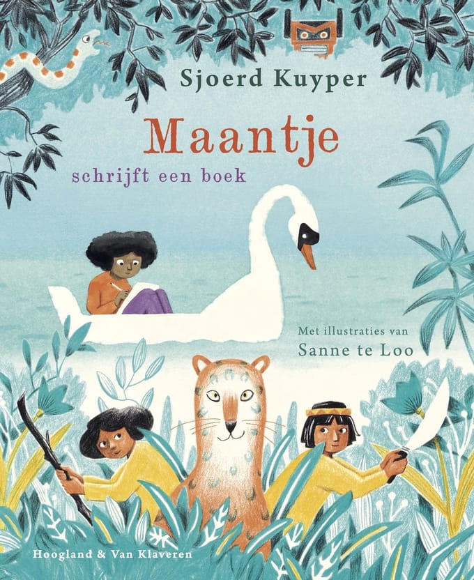 Maantje Schrijft Een Boek - Sjoerd Kuyper
