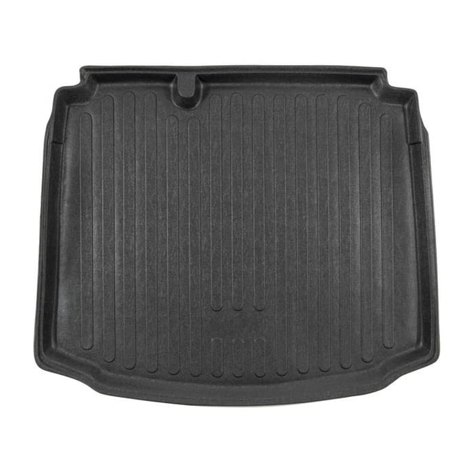 Bac de coffre sur mesure - SCOUTT - Seat Exeo 2008-2013 Break - Noir antidérapant - Bord haut - TPE haute densité