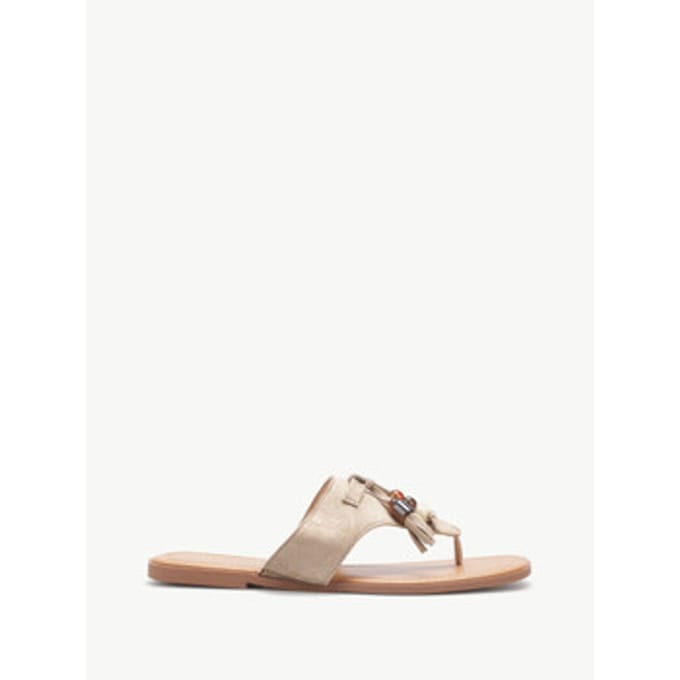 Platte sandalen La Modeuse 78280_P186236