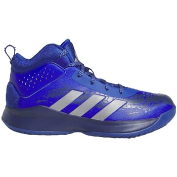 Brede basketbalschoenen voor kinderen adidas Cross Em Up 5
