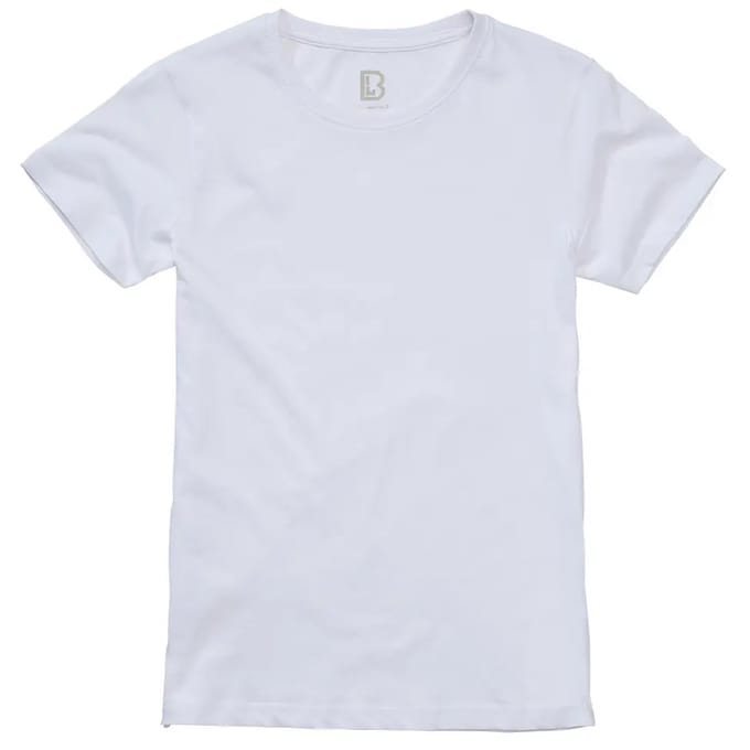 Brandit - Basic Dames Tshirt - XXL - Wit