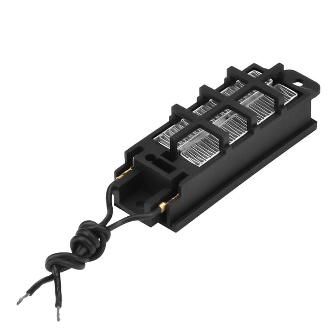 PTC Keramische Luchtverwarmer 50W 12V Geleidend Type PTC Verwarmingselement black