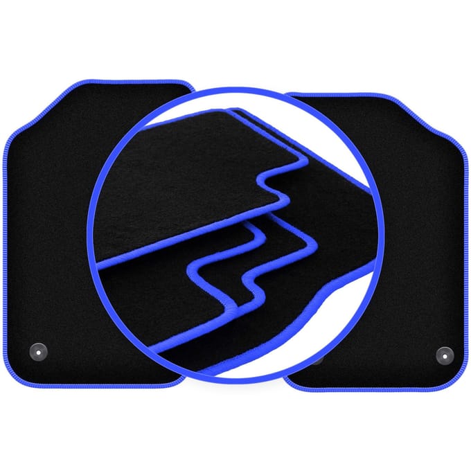 CARLUX-BLUE automatten voor: MG F / TF coupé, cabrio (2007-2011)