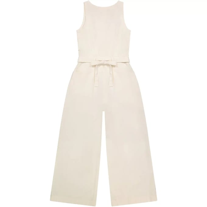 Lee 112378299 Loose Fit Mouwloze Jumpsuit Wit M Vrouw
