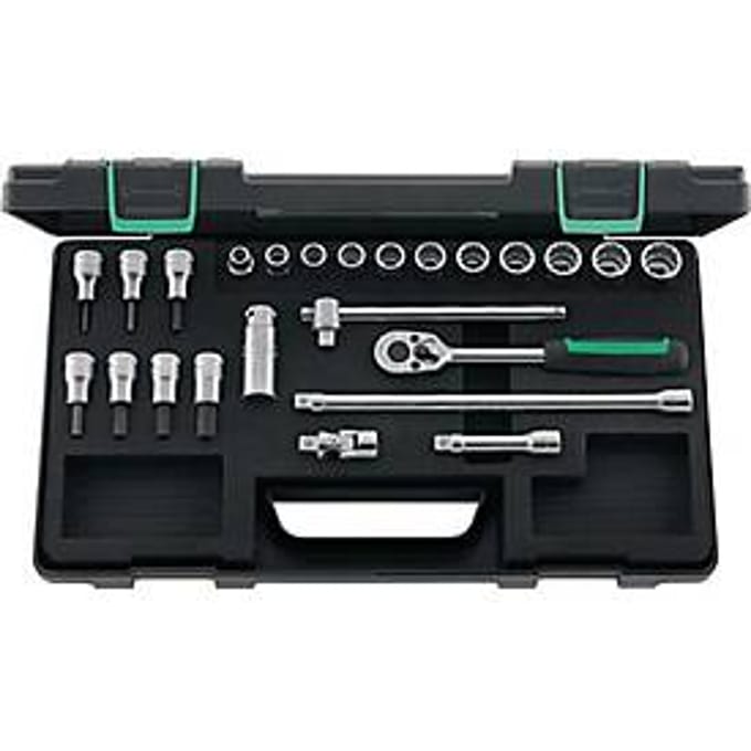 Stahlwille dopsleutelset 45/49/19/5 24 st. 3/8″ SW 8-19 mm Aantal...