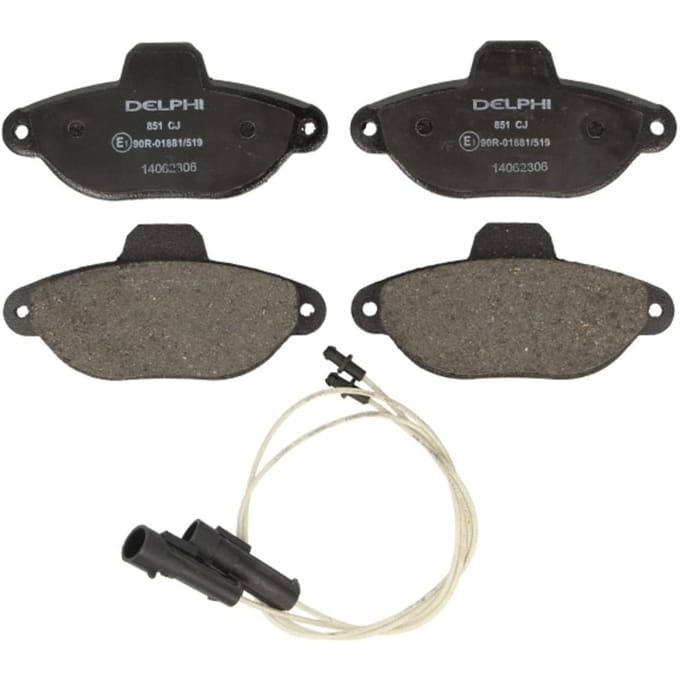 Remblokset DELPHI LP851, voor