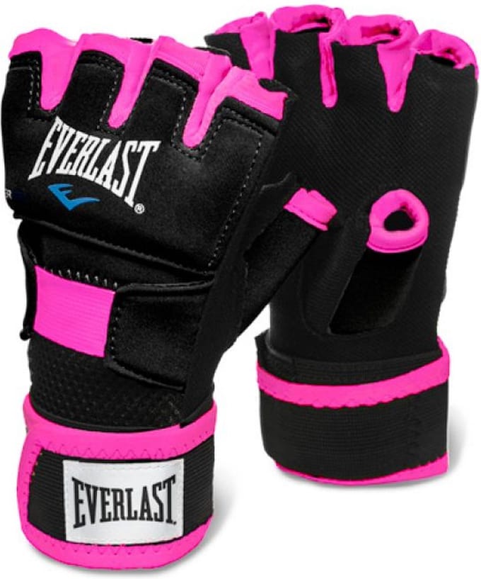 Everlast Evergel Handwraps, Black/pink S/M