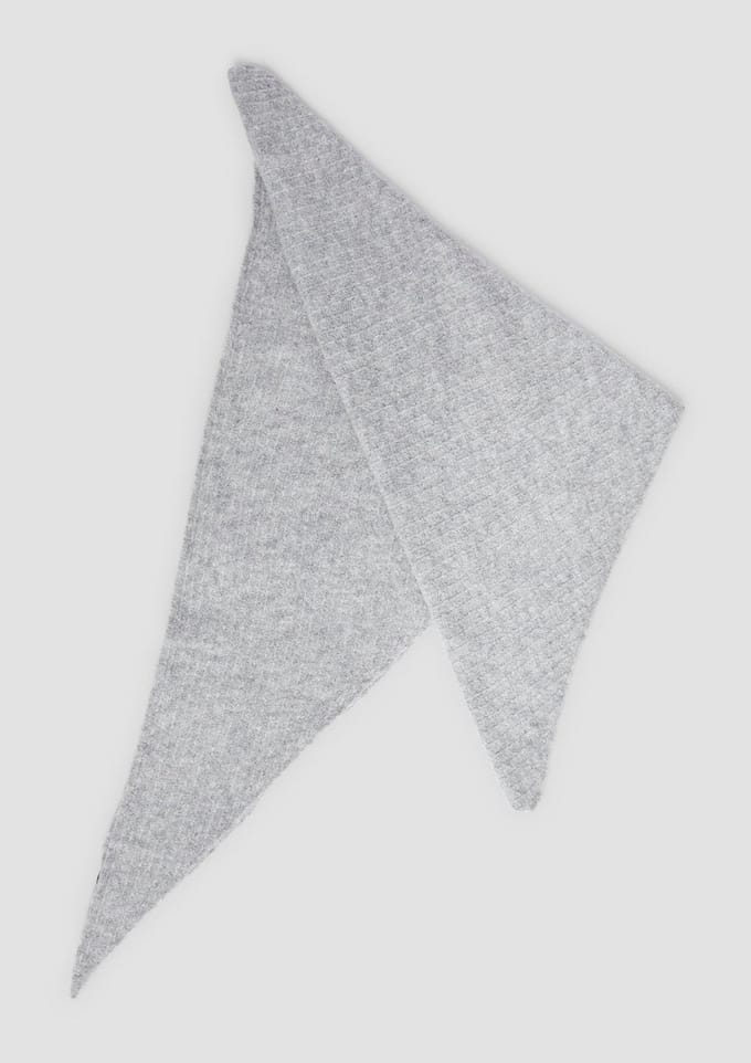 Driehoekige boucle sjaal dames s.Oliver