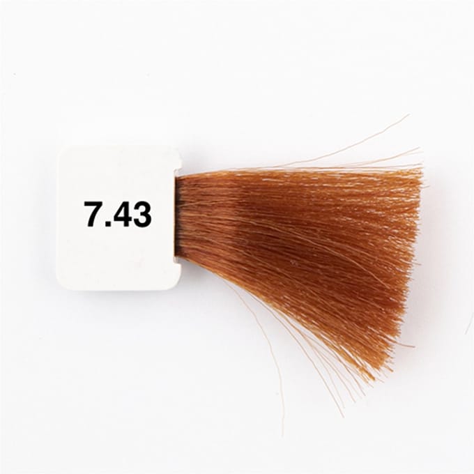 Identify Haarverf 7.43 midden koper goud blond