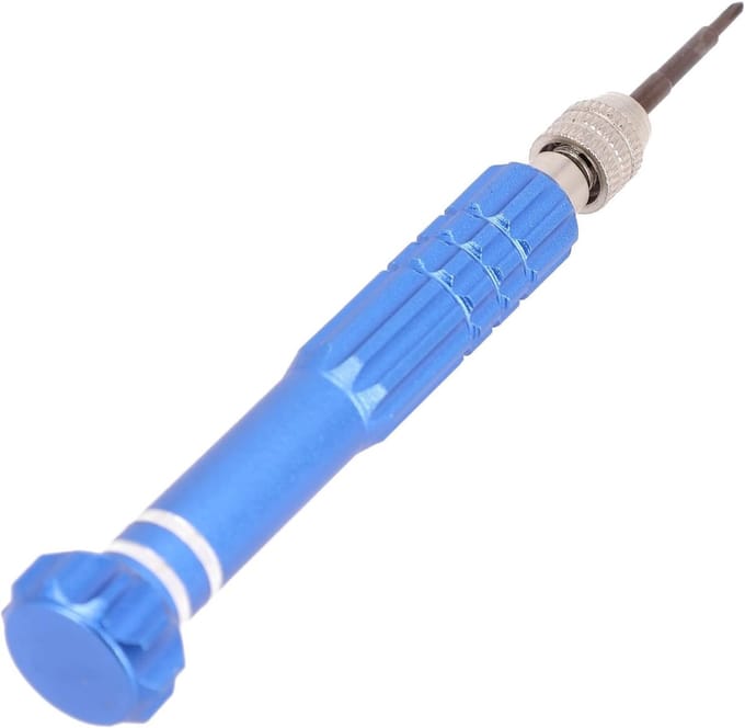 Schroevendraaier Set - Reparatie Tool - Elektronica Reparatie - 5 In 1 Bits - 28 Grams - Blauw