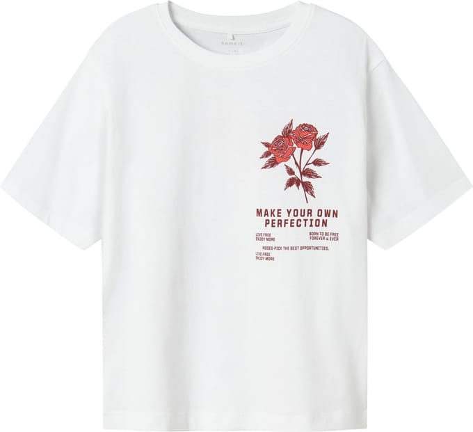 NAME IT - NKFHOMINU SS NREG TOP BOX - Meisjes - T-shirts